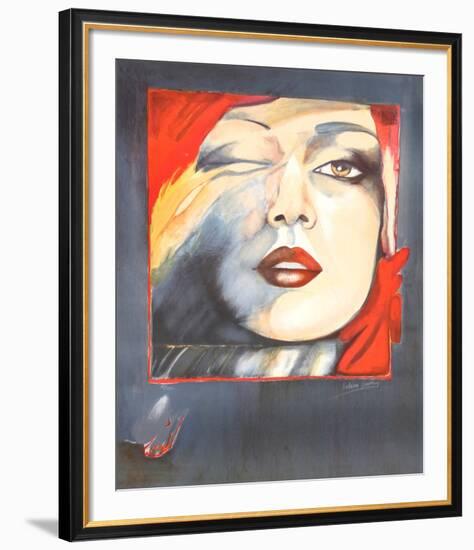 Self Portrait-Helene Guetary-Framed Limited Edition