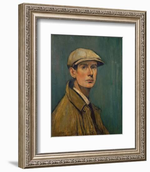 Self Portrait-Laurence Stephen Lowry-Framed Premium Giclee Print