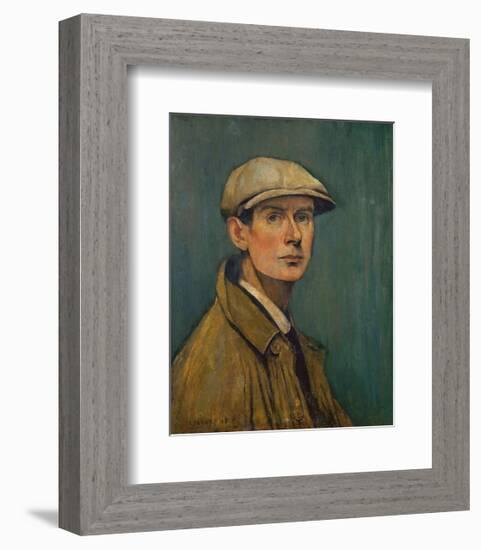 Self Portrait-Laurence Stephen Lowry-Framed Premium Giclee Print