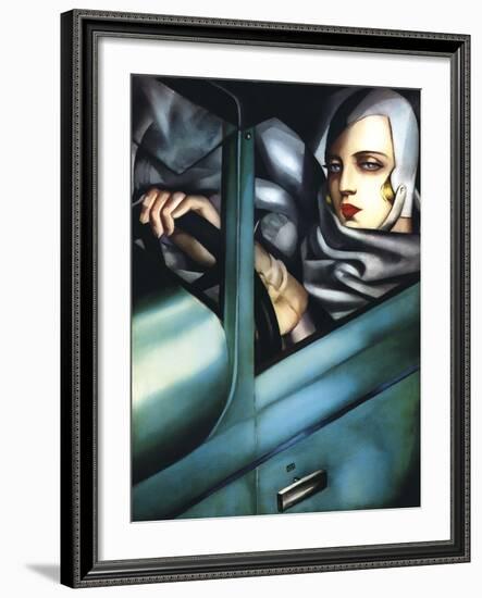 Self Portrait-Tamara de Lempicka-Framed Giclee Print