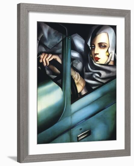 Self Portrait-Tamara de Lempicka-Framed Giclee Print