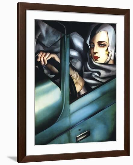 Self Portrait-Tamara de Lempicka-Framed Giclee Print