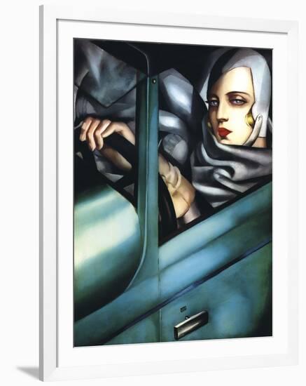 Self Portrait-Tamara de Lempicka-Framed Giclee Print