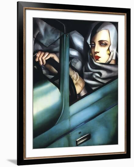 Self Portrait-Tamara de Lempicka-Framed Giclee Print