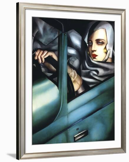 Self Portrait-Tamara de Lempicka-Framed Giclee Print