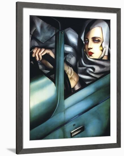 Self Portrait-Tamara de Lempicka-Framed Giclee Print