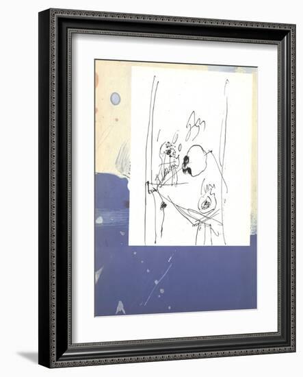 Self Portrait-Paul Rebeyrolle-Framed Premium Edition