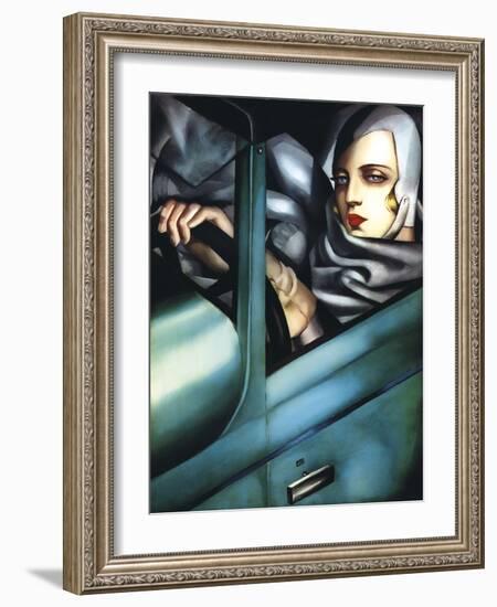 Self Portrait-Tamara de Lempicka-Framed Giclee Print