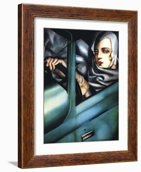 Self Portrait-Tamara de Lempicka-Framed Giclee Print