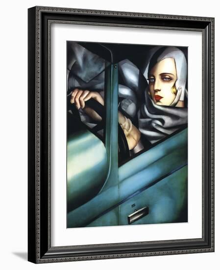 Self Portrait-Tamara de Lempicka-Framed Giclee Print