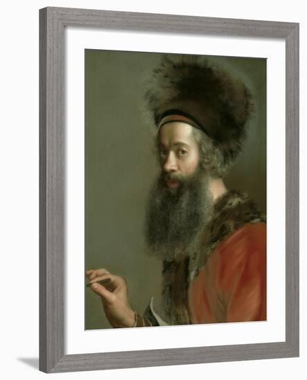 Self-Portrait-Jean-Etienne Liotard-Framed Giclee Print