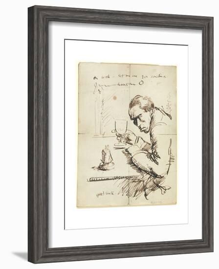 Self-Portrait-Sir William Orpen-Framed Giclee Print