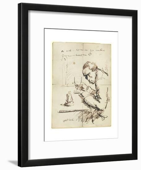 Self-Portrait-Sir William Orpen-Framed Giclee Print