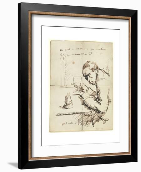 Self-Portrait-Sir William Orpen-Framed Giclee Print