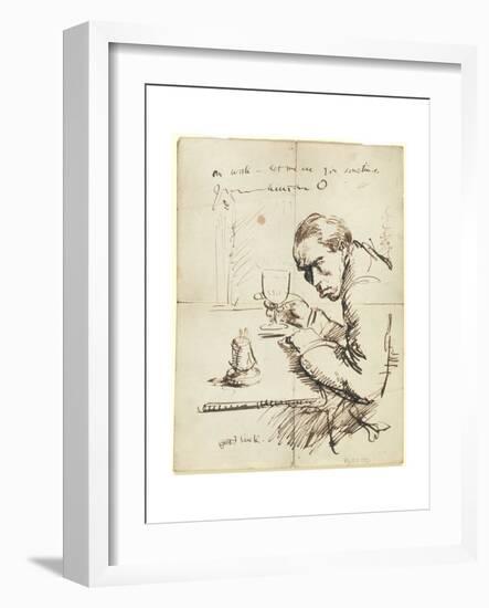 Self-Portrait-Sir William Orpen-Framed Giclee Print