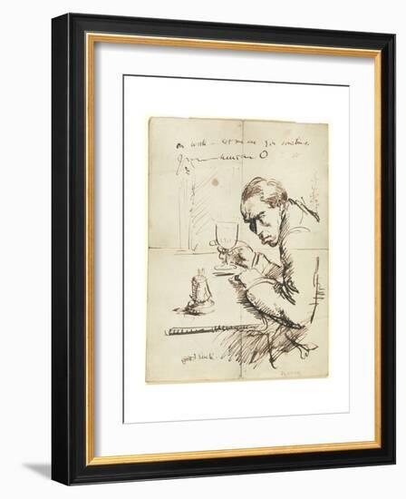 Self-Portrait-Sir William Orpen-Framed Giclee Print