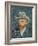 Self Portrait-Vincent van Gogh-Framed Giclee Print