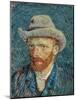 Self Portrait-Vincent van Gogh-Mounted Giclee Print