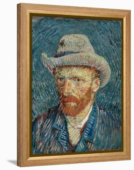 Self Portrait-Vincent van Gogh-Framed Premier Image Canvas