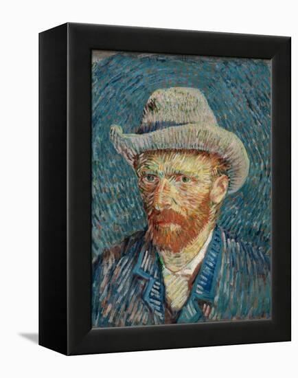 Self Portrait-Vincent van Gogh-Framed Premier Image Canvas