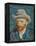 Self Portrait-Vincent van Gogh-Framed Premier Image Canvas