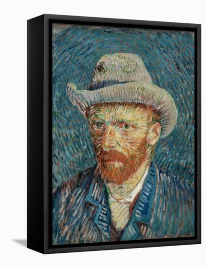 Self Portrait-Vincent van Gogh-Framed Premier Image Canvas