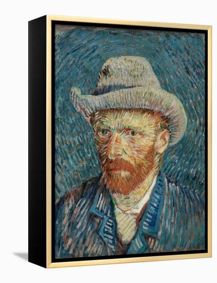 Self Portrait-Vincent van Gogh-Framed Premier Image Canvas