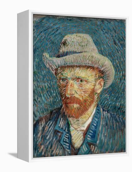 Self Portrait-Vincent van Gogh-Framed Premier Image Canvas