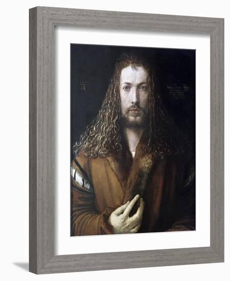 Self Portrait-Albrecht Dürer-Framed Giclee Print