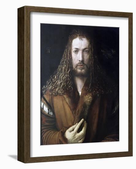 Self Portrait-Albrecht Dürer-Framed Giclee Print