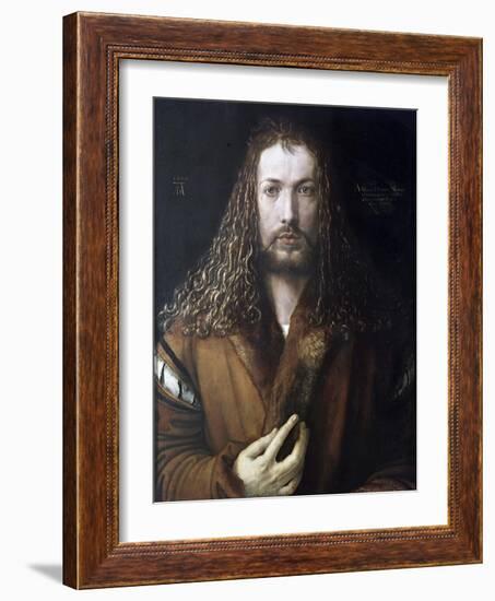 Self Portrait-Albrecht Dürer-Framed Giclee Print