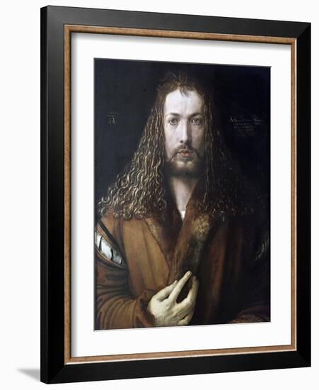 Self Portrait-Albrecht Dürer-Framed Giclee Print