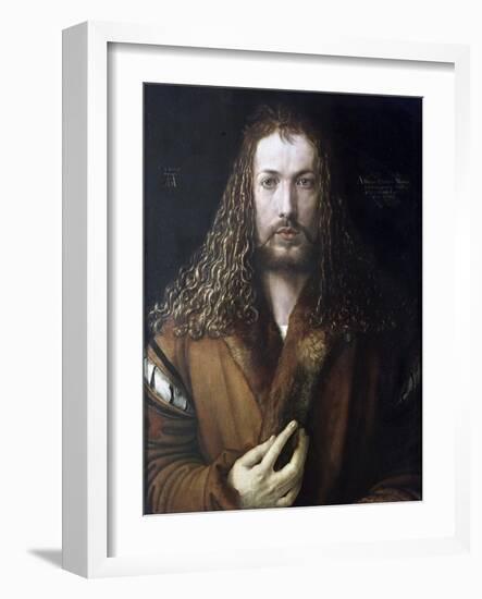 Self Portrait-Albrecht Dürer-Framed Giclee Print