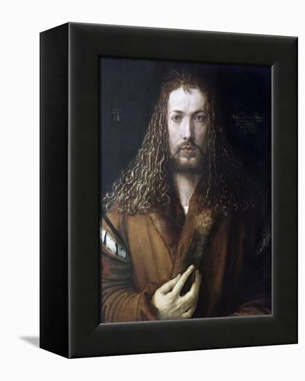 Self Portrait-Albrecht Dürer-Framed Premier Image Canvas