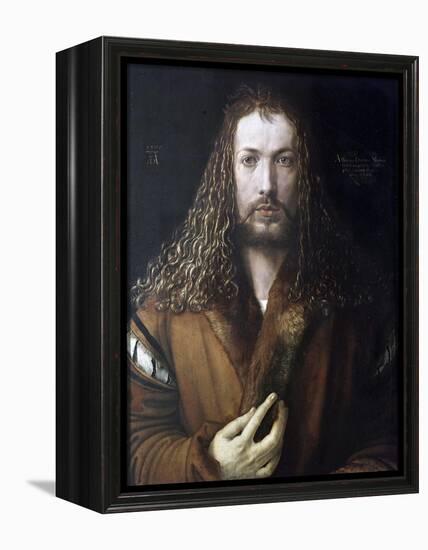 Self Portrait-Albrecht Dürer-Framed Premier Image Canvas