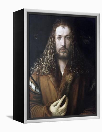 Self Portrait-Albrecht Dürer-Framed Premier Image Canvas