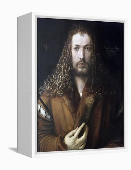 Self Portrait-Albrecht Dürer-Framed Premier Image Canvas