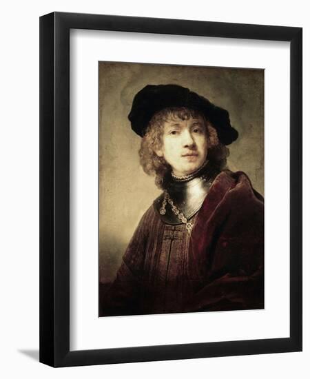 Self Portrait-Rembrandt van Rijn-Framed Giclee Print