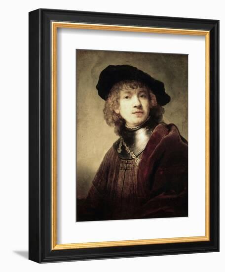 Self Portrait-Rembrandt van Rijn-Framed Giclee Print