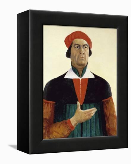 Self Portrait-Kasimir Malevich-Framed Premier Image Canvas