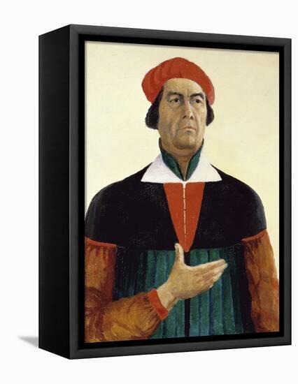 Self Portrait-Kasimir Malevich-Framed Premier Image Canvas