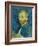 Self Portrait-Vincent van Gogh-Framed Giclee Print