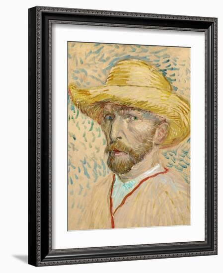 Self Portrait-Vincent van Gogh-Framed Giclee Print