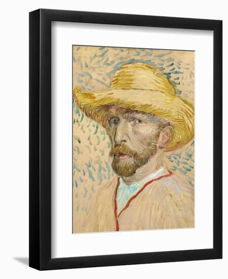 Self Portrait-Vincent van Gogh-Framed Giclee Print