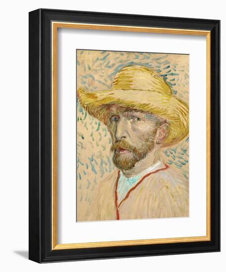 Self Portrait-Vincent van Gogh-Framed Giclee Print