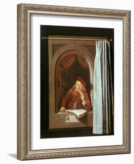 Self Portrait-Gerrit Dou-Framed Giclee Print