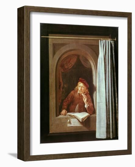 Self Portrait-Gerrit Dou-Framed Giclee Print