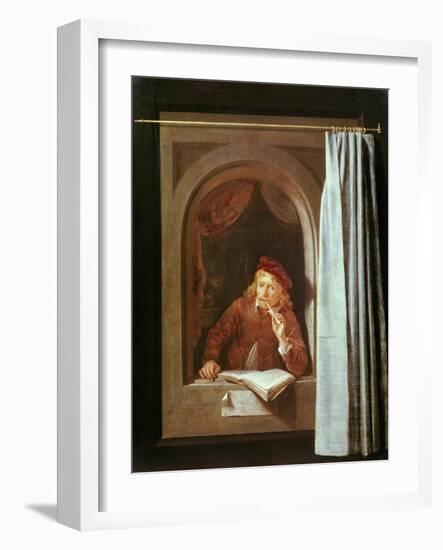 Self Portrait-Gerrit Dou-Framed Giclee Print