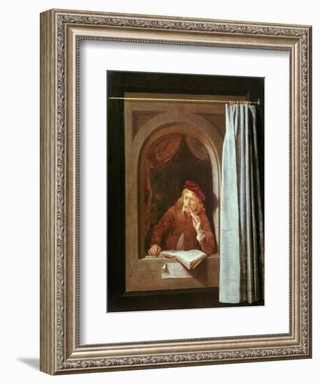 Self Portrait-Gerrit Dou-Framed Giclee Print