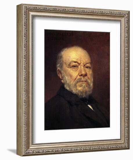 Self-Portrait-Filippo Palizzi-Framed Giclee Print